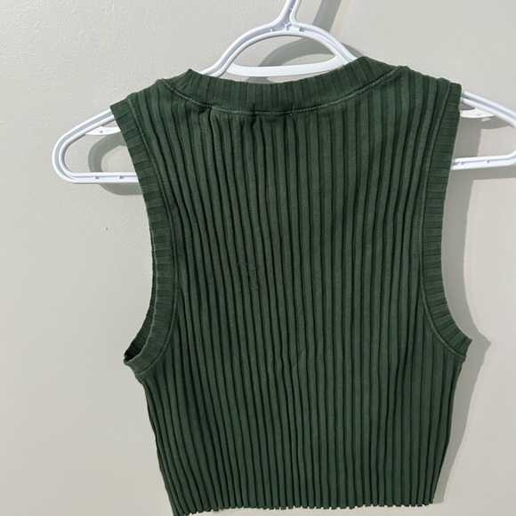 Green aerie tank top - Picture 2 of 3